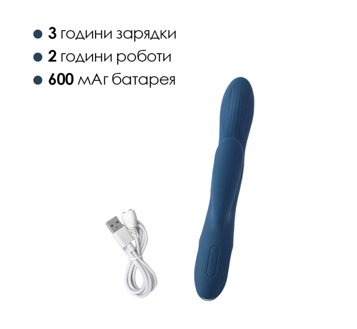 Вибратор-кролик Svakom Aylin, пульсивный участок для точки G