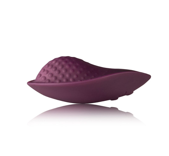 Вибратор в трусики Rocks Off Knickerbocker Glory - Burgundy, пульт ДУ