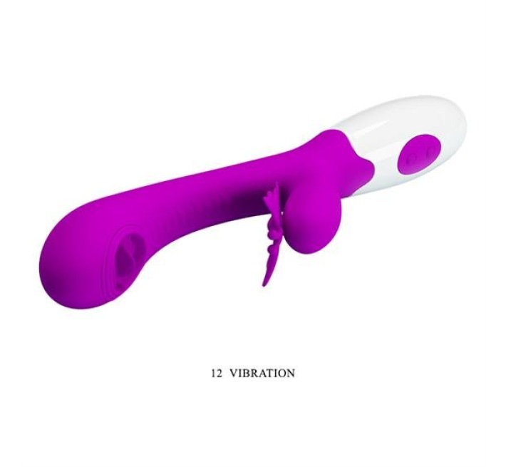 Вібратор Pretty Love Moth Clitoris Vibrator Purple