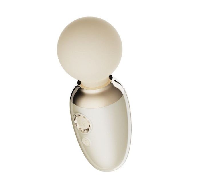 Смарт-вібромасажер Zalo – AVA Ivory White, 8 режимів, підігрів, дуже потужний та компактний