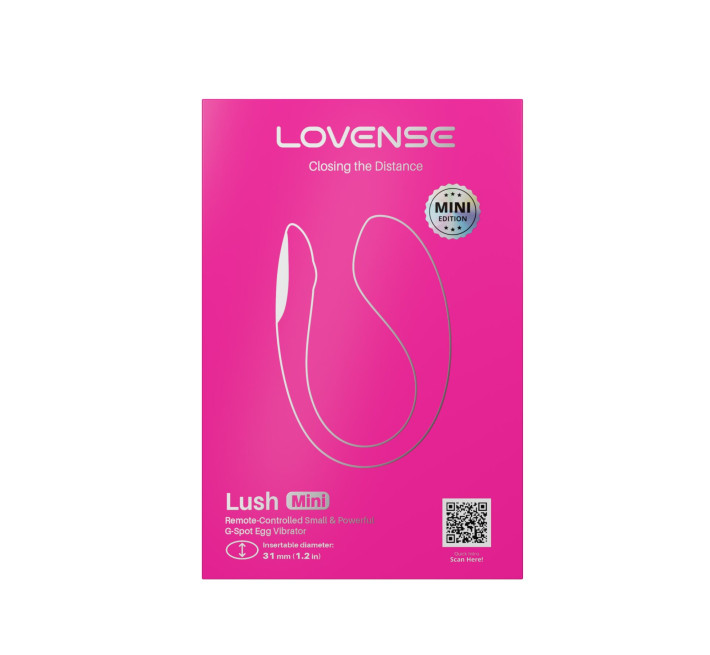 Міні смарт-віброяйце Lovense Lush Mini, зменшена версія Lovense Lush 4