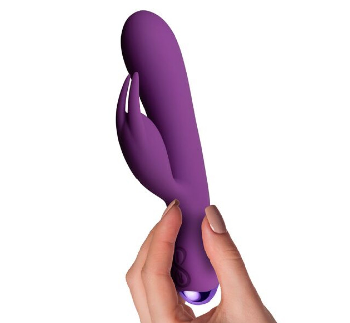 Вібратор-кролик Rocks Off Flutter Rabbit Фіолетовий