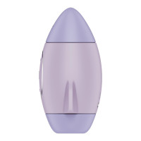 Вакуумный стимулятор с вибрацией Satisfyer Mission Control Violet, 2 независимых мотора