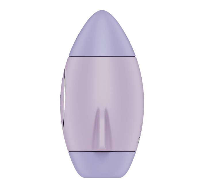 Вакуумний стимулятор з вібрацією Satisfyer Mission Control Violet, 2 незалежні мотори