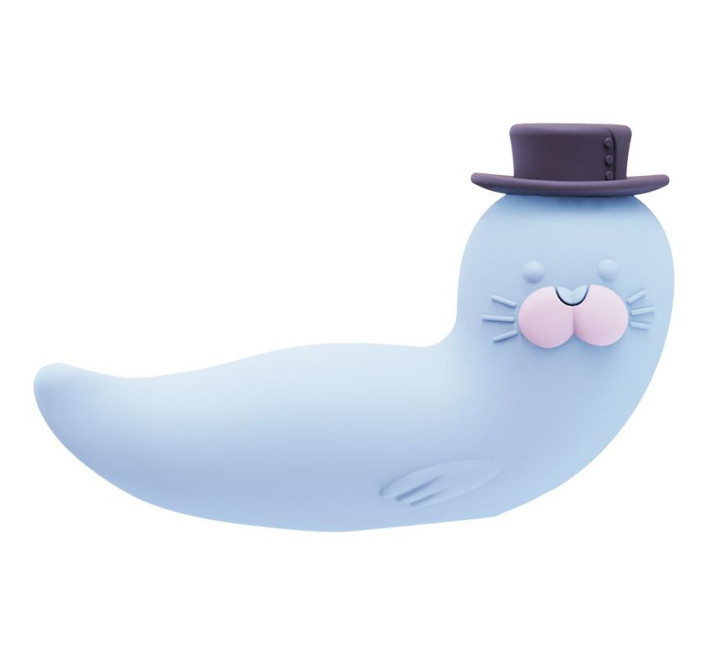 Вакуумний вібратор CuteVibe Franky Blue