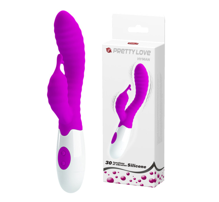Вибратор Pretty Love Hyman Vibrator Purple