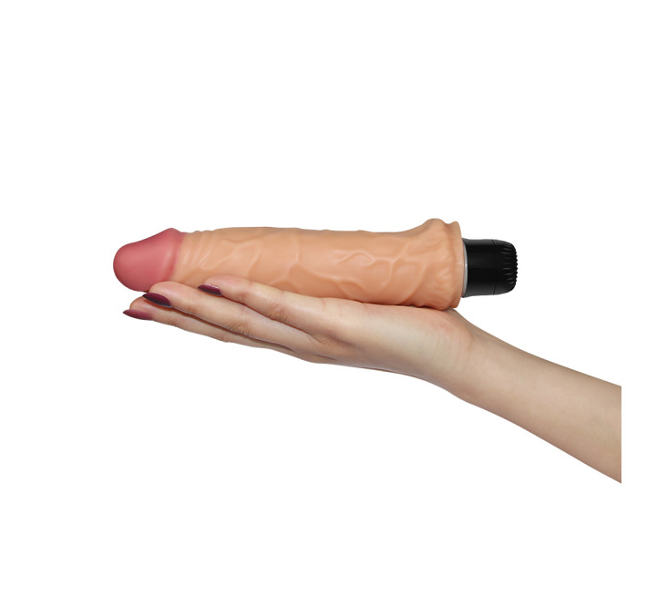 Реалістичний вібратор LoveToy Real Feel Vibrator 8 Тілесний