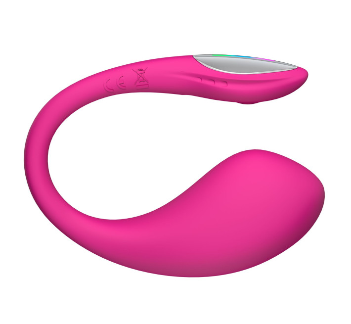 Смарт-віброяйце Lovense Lush 4, дуже потужне, швидке заряджання, LED-підсвічування