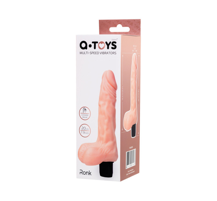 Реалістичний вібратор Toyfa A-TOYS Realistic Vibrator 761005