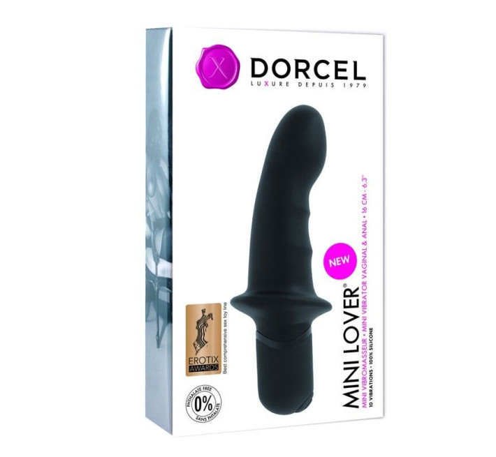 Вібратор Marc Dorcel Mini Lover Чорний