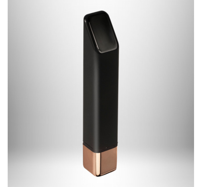 Вібратор Rocks Off Bamboo Чорний із Золотом