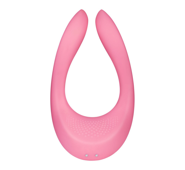 Вибратор для пар Satisfyer Endless Joy Pink, 3 независимых мотора, многофункциональный