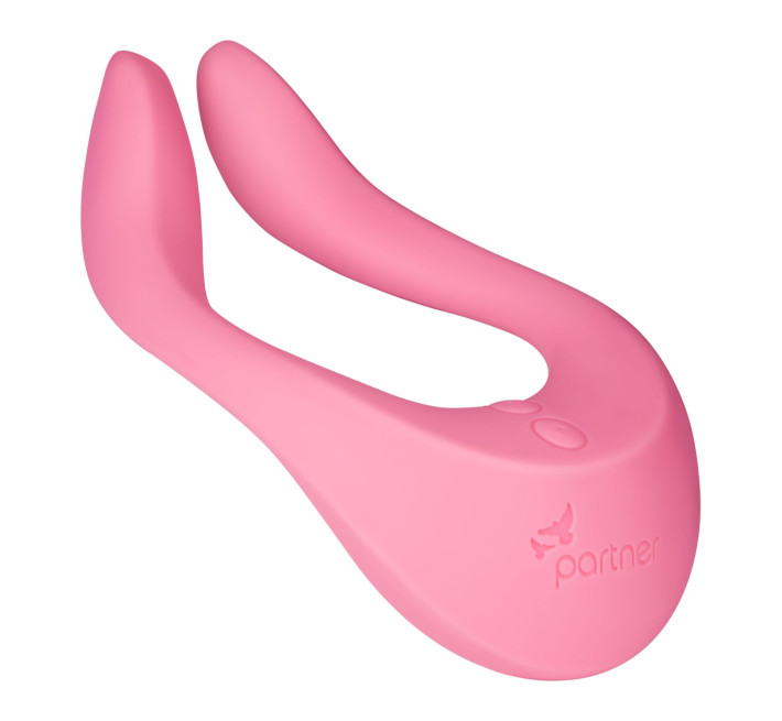 Вибратор для пар Satisfyer Endless Joy Pink, 3 независимых мотора, многофункциональный