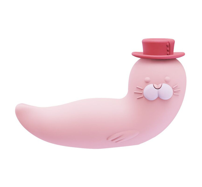 Вакуумний вібратор CuteVibe Franky Pink