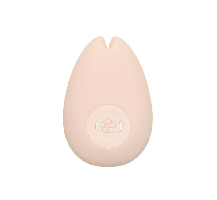 Мінівібратор IROHA SAKURA Pink, роздвоєний кінчик, 5 режимів, перезаряджуваний