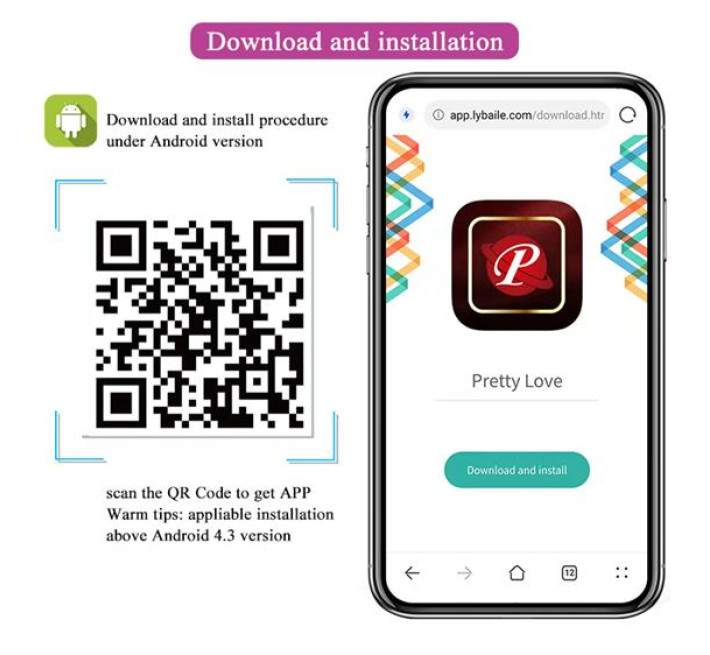 Вібратор Pretty Love Jayleen Stimulator Purple (App)