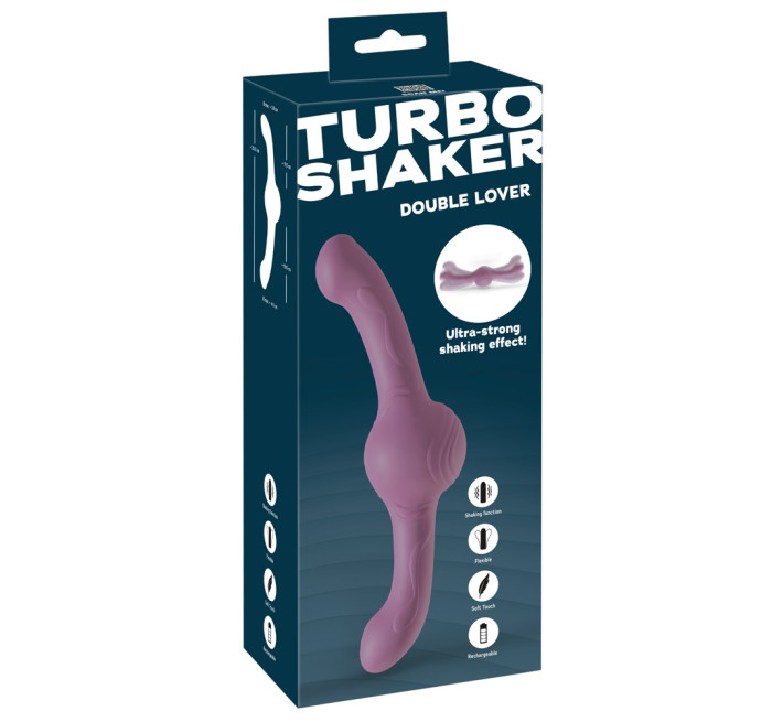 Вібратор Turbo Shaker Double Lover