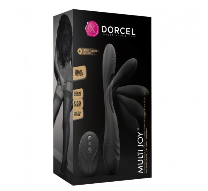 Вібратор для пар Marc Dorcel MULTI JOY з пультом ДУ