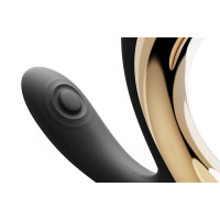 Вібратор-пульсатор з вакуумною насадкою Zalo – Talis G-Spot PulseWave Vibrator Obsidian Black