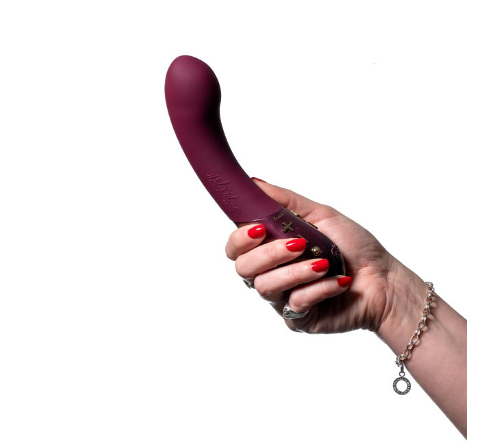 Вибратор для точки G Hot Octopuss KURVE, Treble and Bass Technology, 2 мотора, мягкий кончик