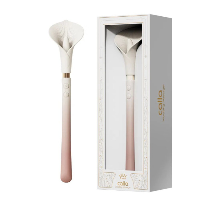 Вибромассажер Zalo — Calla Blossom Pink
