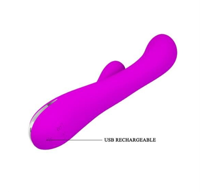Вібратор Pretty Love Wilbur Vibrator Pink With Heating