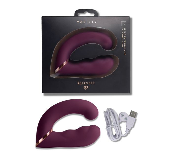 Вібратор Rocks Off Variety Burgundy