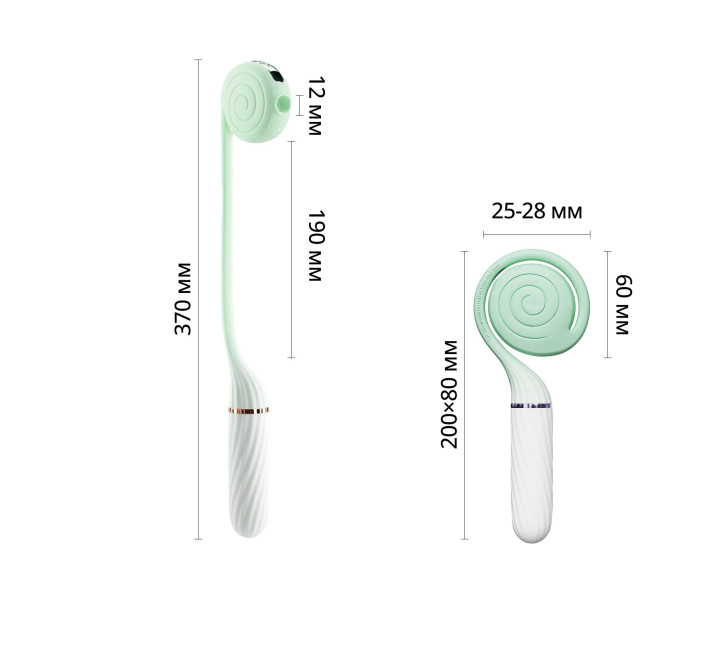 Пульсатор з вакуумною стимуляцією Otouch LOLLIPOP Teal