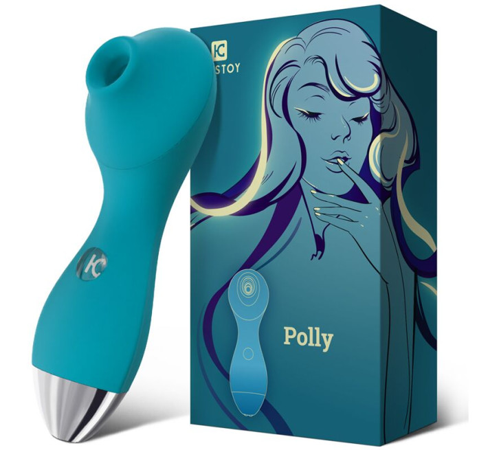 Вакуумный стимулятор KISTOY Polly Blue