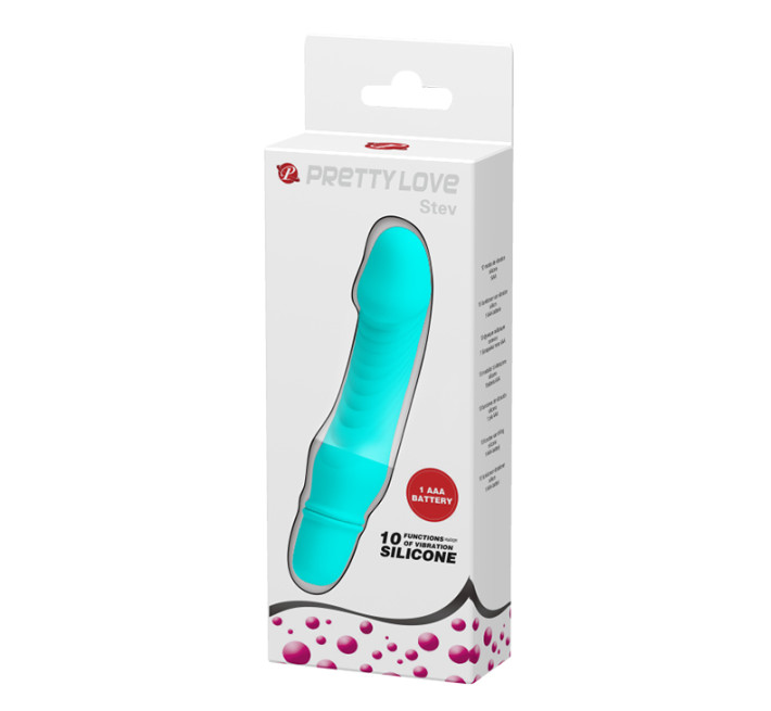 Вібратор Pretty Love Stev Vibrator Blue