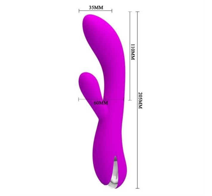 Вібратор Pretty Love Wilbur Vibrator Pink With Heating