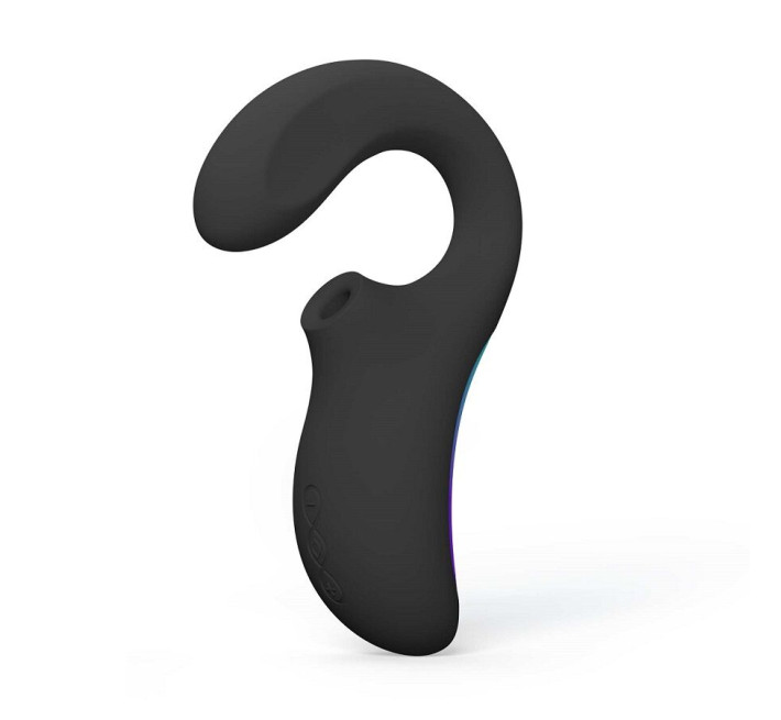 Кліторально-вагінальний звуковий стимулятор LELO Enigma WAVE Black, 3 типи стимуляції