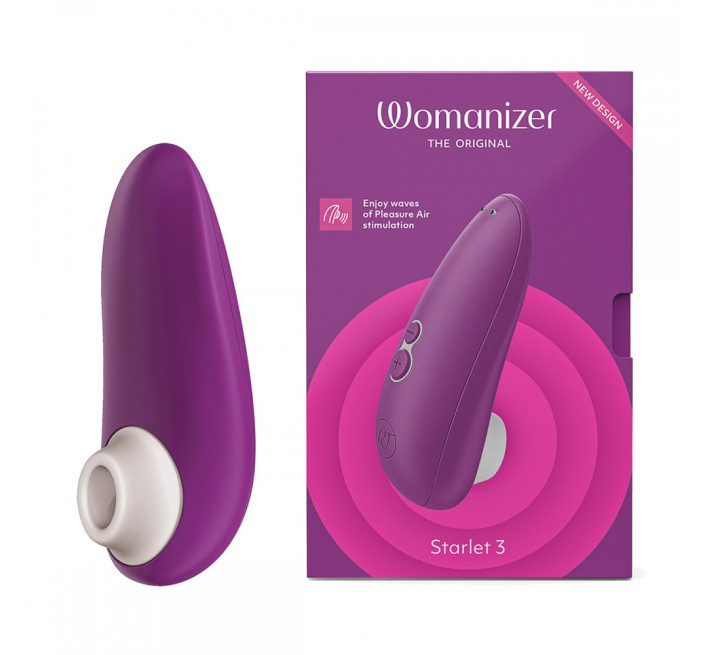 Вакуумний стимулятор клітора Womanizer Starlet 3 Violet