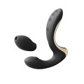 Вібратор-пульсатор з вакуумною насадкою Zalo – Talis G-Spot PulseWave Vibrator Obsidian Black
