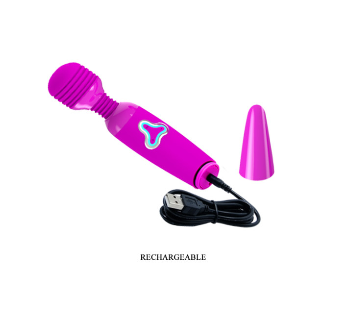 Вибромассажер Pretty Love Flirtacious Wand Purple