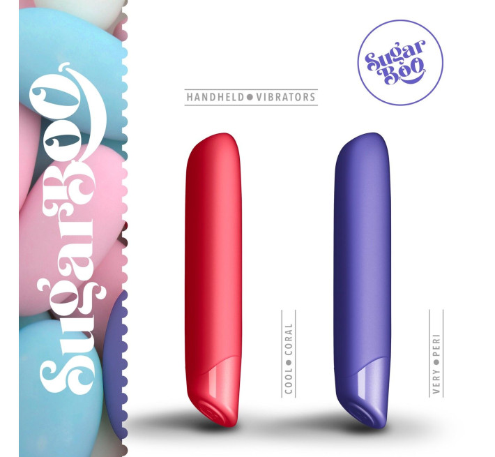 Вибратор SugarBoo Cool Coral, 10 уровней интенсивности