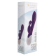 Вібратор-кролик S Pleasures Premium Corabi Rabbit, фіолетовий, вушка для клітора, 16 режимів, нагрів