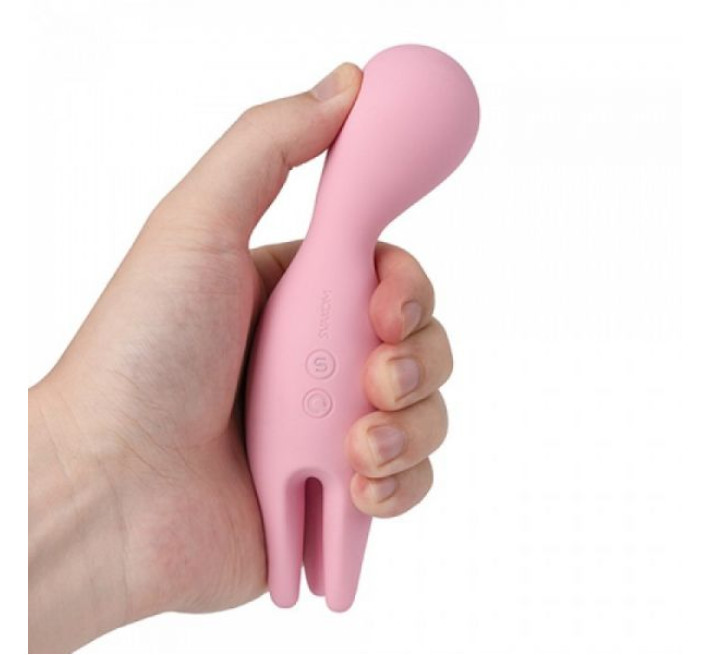 Вібромасажер з рухомими щупальцями Svakom Nymph Рожевий