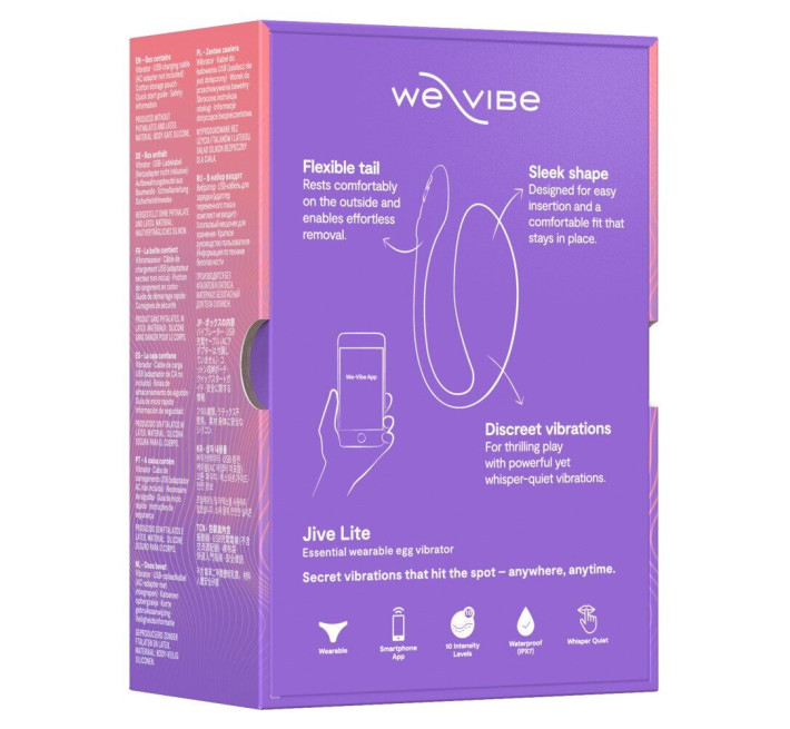Смарт-віброяйце We-Vibe Jive Lite Purple