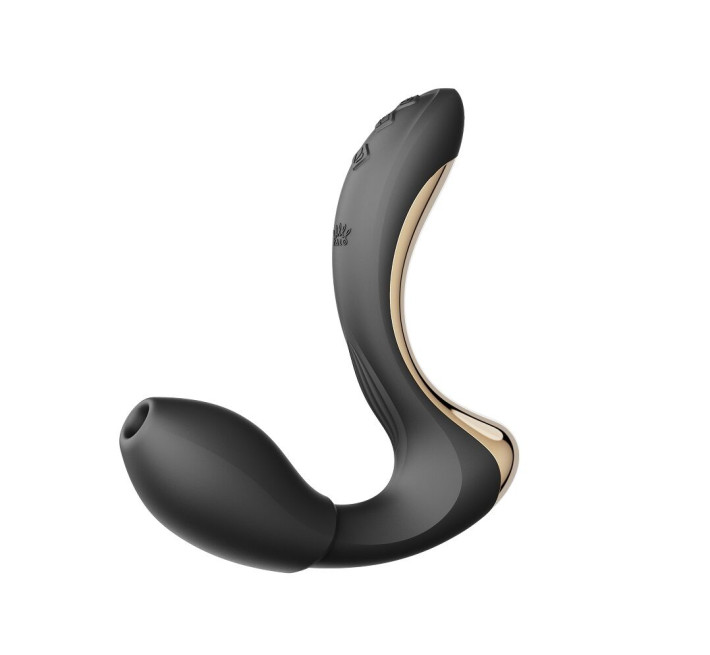 Вібратор-пульсатор з вакуумною насадкою Zalo – Talis G-Spot PulseWave Vibrator Obsidian Black