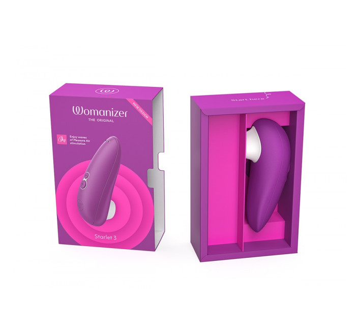 Вакуумний стимулятор клітора Womanizer Starlet 3 Violet