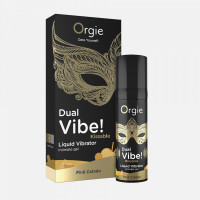 Жидкий вибратор Orgie Пена Колада DUAL VIBE! 15 мл Жидкий вибратор Orgie Пена Колада DUAL VIBE! 15 мл