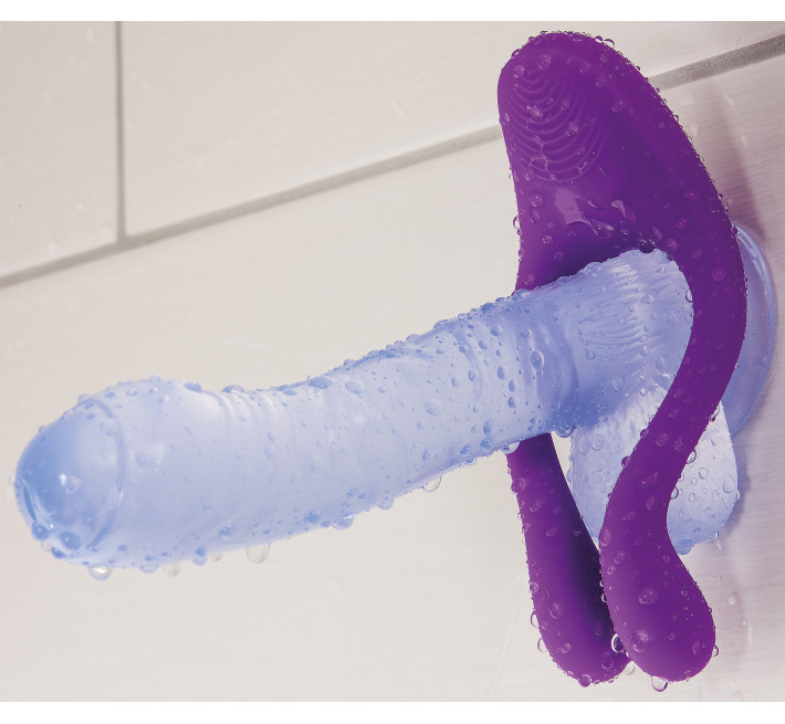 Hi-tech вібратор StRubber BeauMents Doppio Фіолетовий