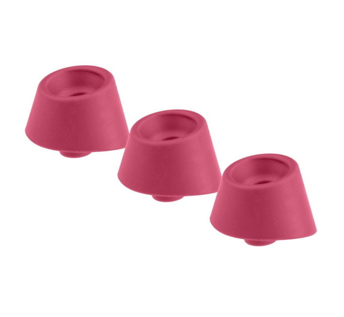 Змінні насадки Womanizer Duo, Inside Out M, Червоні, 3 шт