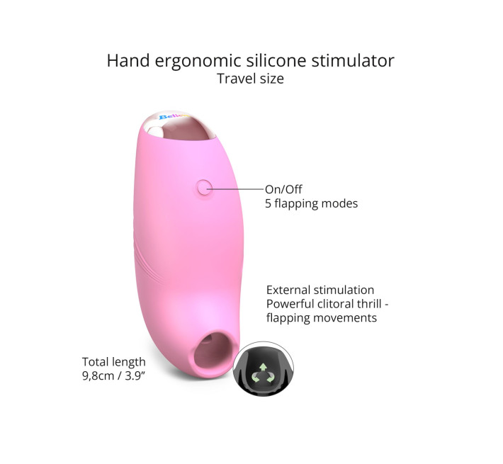 Вакуумний кліторальний стимулятор Love To Love BELIEVER – PINK PASSION