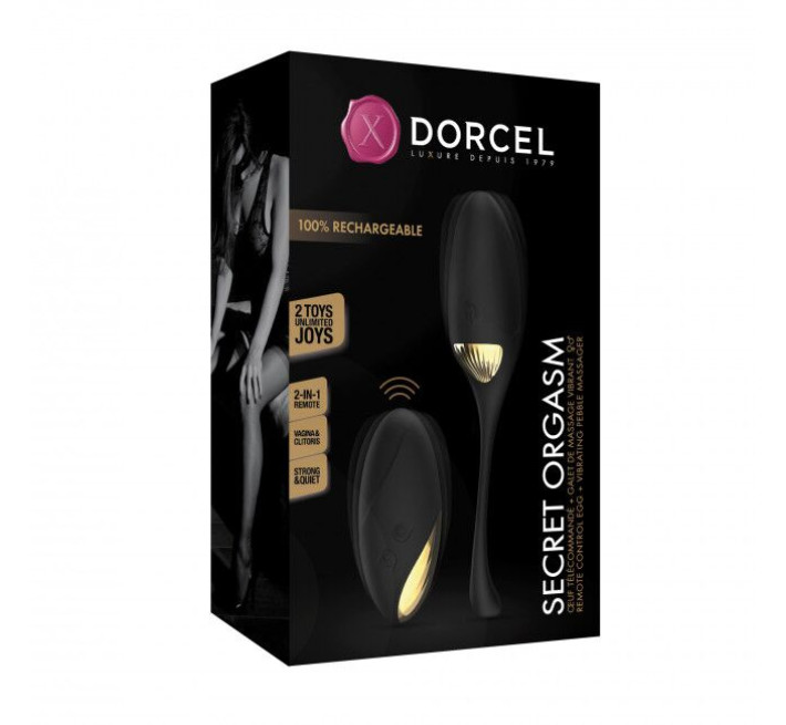 Виброяйцо с вибропультом Marc Dorcel Secret Orgasm