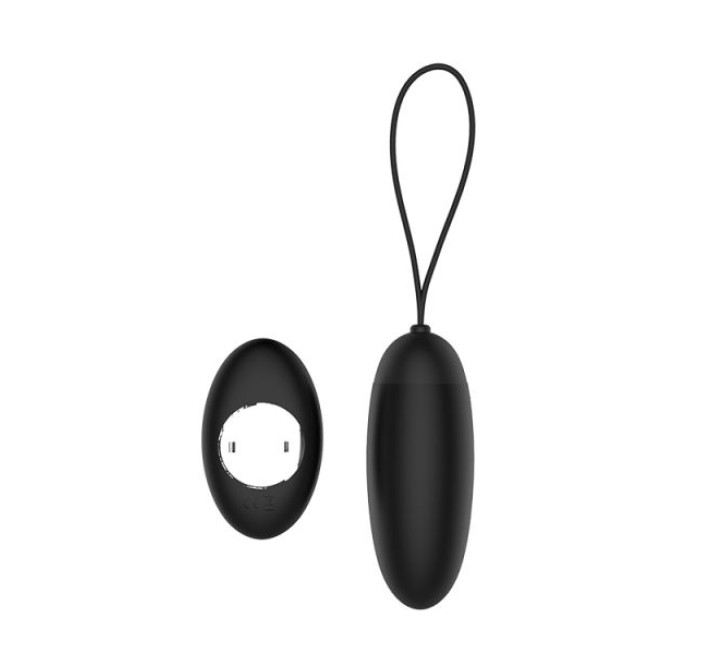Віброяйце з бездротовим пультом Dreamtoys Dusky Pleaser Чорне