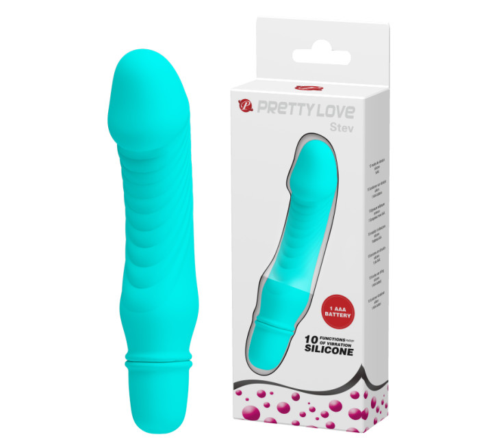 Вібратор Pretty Love Stev Vibrator Blue