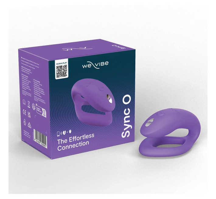 Смарт-вібратор для пар We-Vibe Sync O Light Purple