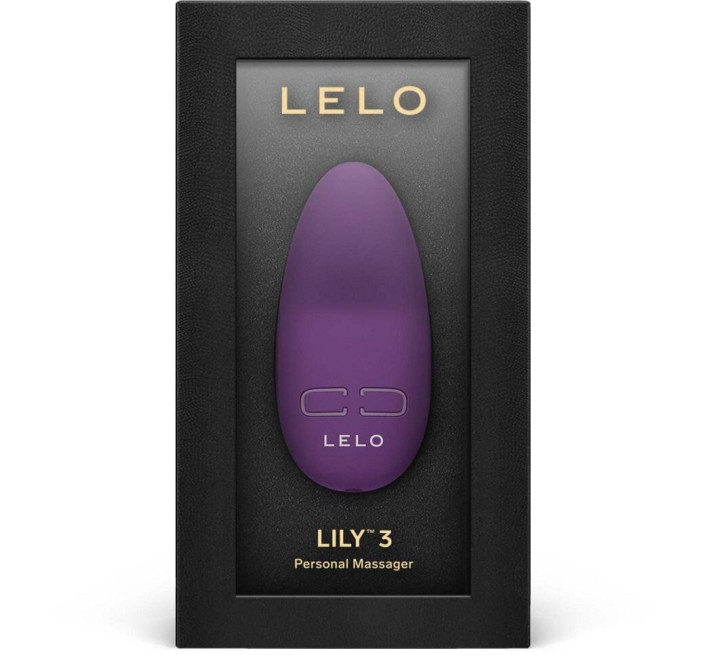 Мінівібратор для клітора LELO Lily 3 Dark Plum, 10 режимів, дуже потужний